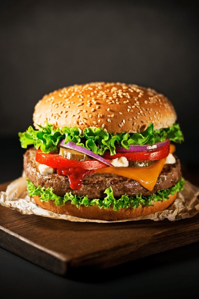 Burger at Rownez Resort